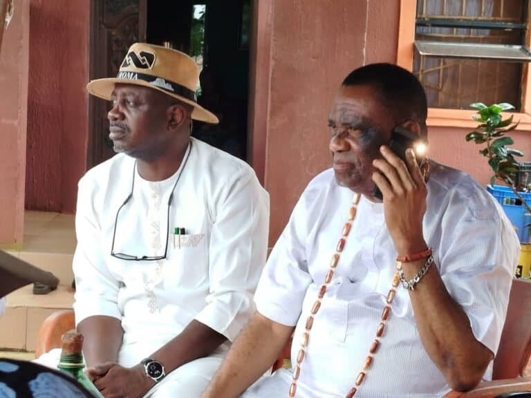 Eseigbe Pays Courtesy Visit to APC Chieftain, High Chief Ebanehita Ekhoye, the Ekpen of Igueben Kingdom