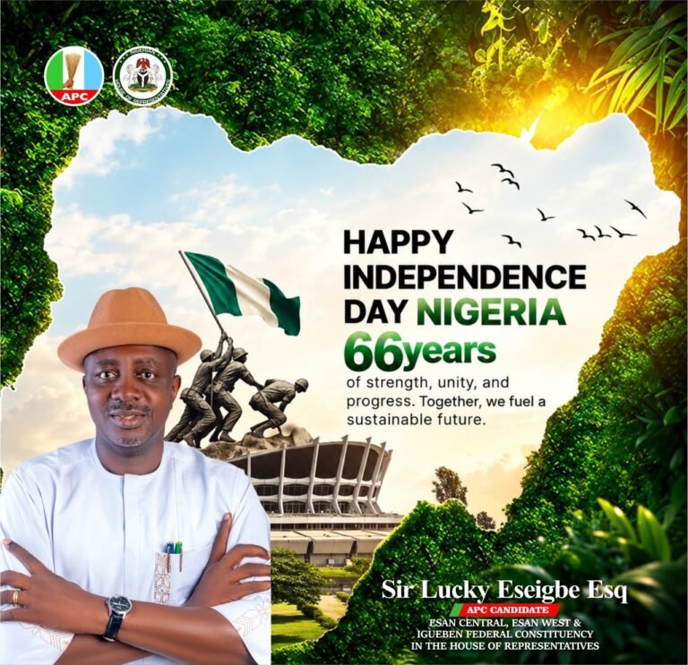 66TH INDEPENDENCE DAY: SIR LUCKY ESEIGBE CELEBRATES ESAN CENTRAL, ESAN WEST & IGUEBEN